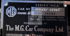 MGA Chassis Plate Stamped