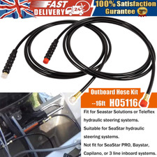 SeaStar HO5116 Hose Kit 16ft Hydraulic Outboard Steering Boat Teleflex Marine