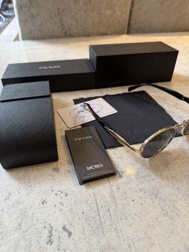 Gorgeous prada gold oval - prada,