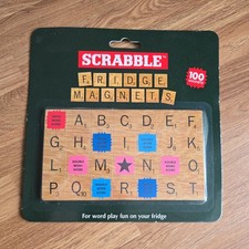 Scrabble Fridge Magnets - 100 Tiles - NEW  2015 official 