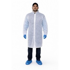 50 x Disposable Visitor Coats