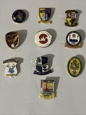 Football Club Official Pin Badges Collectible Bundle Of 10 Joblot