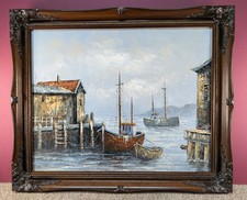 Original Oil Painting Maritime