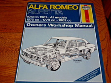 Alfa Romeo Alfetta Haynes