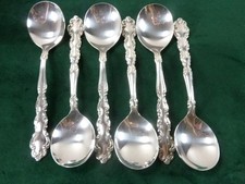6 nice Vintage Silver Plated