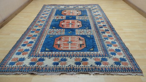 Large turkish carpet - carpet, hand
