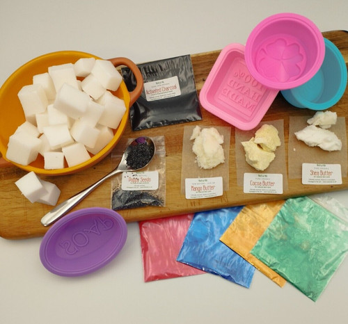 Skincare soap making kit melt - kit, (melt