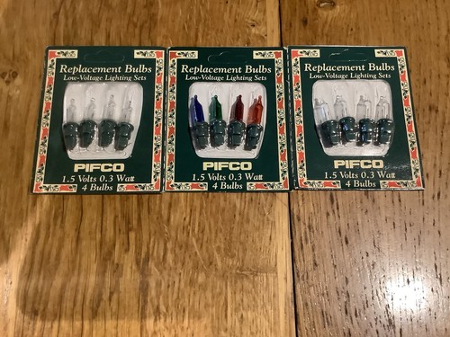 Vintage pifco xmas bulbs - xmas,