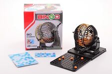 FAMILY FUN GAME NIGHT MACHINE BINGO FULL SET WITH 90 NUMBERS VAULT AND CARDS