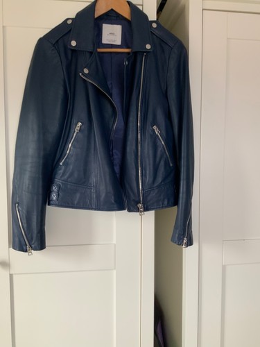 Mango mng blue - mango, leather