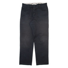 DICKIES 874 Workwear Mens Trousers Black Regular Straight W38 L34