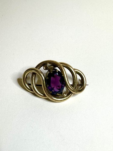 Antique victorian amethyst - victorian,