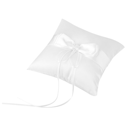 Awhite satin bowknot - awhite,