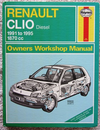 Immaculate haynes renault clio - haynes,