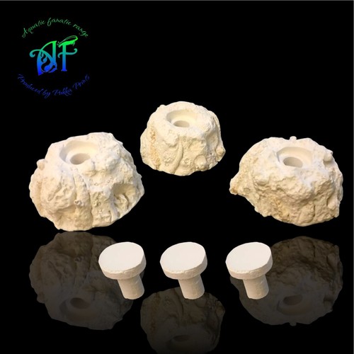 Frag plug rock stone rack
