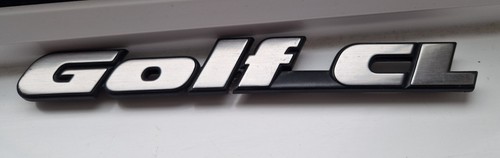 Vintage golf badge - vw,