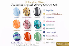 12 Pcs Bulk Natural Crystal