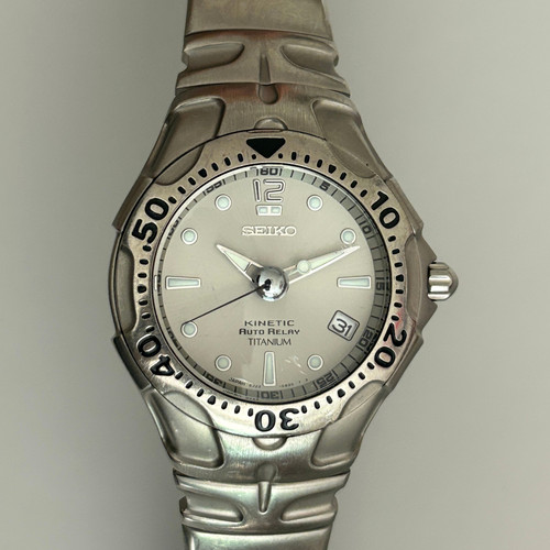 Rare seiko kinetic - auto, relay