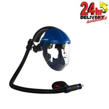 Air fed full face mask for