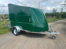 Brand New Sports 8x5 Motorcycle Trailer ✅British Racing Green ✅ UK Delivery