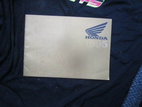 1995 honda brochure 125cc - 1995,