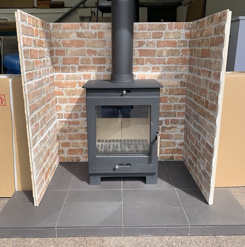 Fireplace chamber set ideal - set,