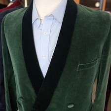 Vintage Double Breasted Velvet