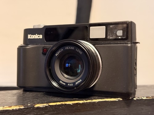 Konica hexar 35mm - 35mm, black