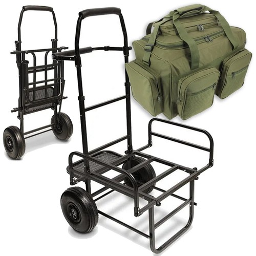 Carp fishing trolley wheel - trolley,
