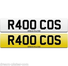 R400 COS personal number plate
