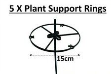 5 X 15cm Plant Support Rings