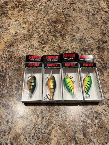 New lures rapala shad rap - new,