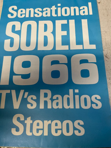 Gec sobell radio stereogram - sobell, tv/radio