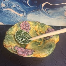 Majolica Handpainted Bowl