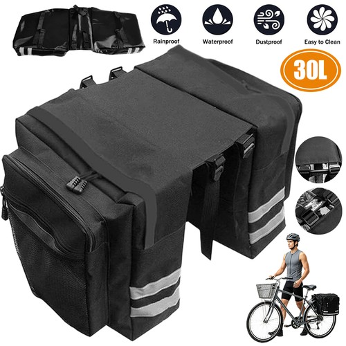 Waterproof double panniers - double,