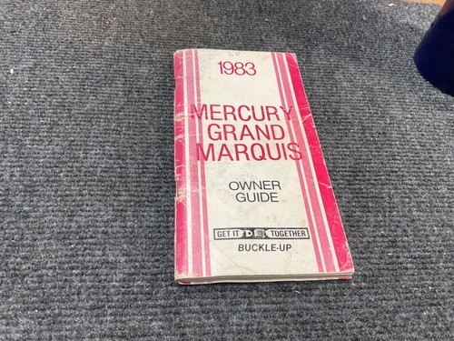 Registered owners manual 1983 - owners,