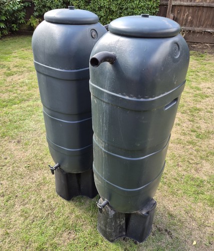 Pair water butts - butts, and