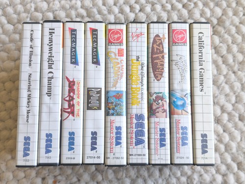 Sega master system - master, games