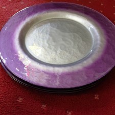 4 x Portmeirion Dusk purple