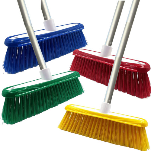 Soft indoor broom with - soft,