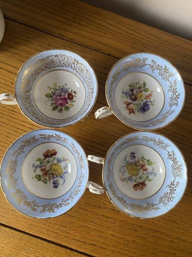 Paragon bone china tea cups - bone, x