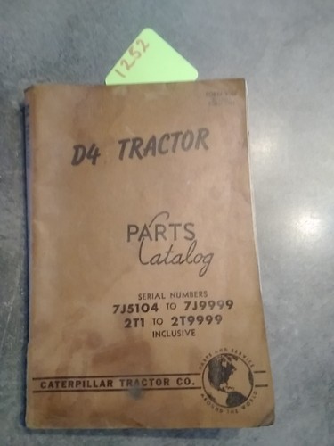 Caterpillar tractor parts - tractor,