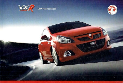 Vauxhall vxr 2008 - 2008-2009, uk