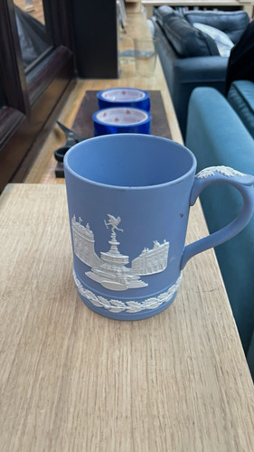 Wedgewood ceramic blue white - ceramic,