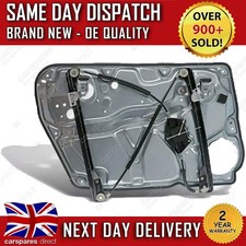 VW PASSAT B5 B5.5 / SKODA SUPERB FRONT RIGHT DRIVER WINDOW REGULATOR & PANEL