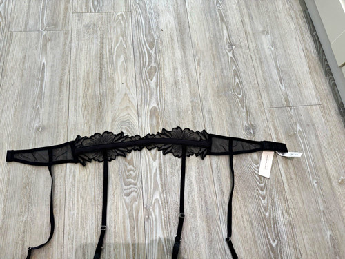 Intimissimi black sheer mesh - black,