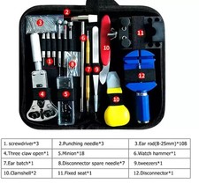 147PCS Watch Repair Tool Kit