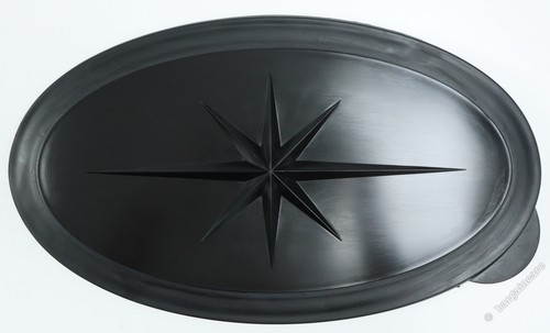 Oval sea kayak - oval, lid