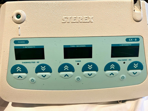 Sterex electrolysis - sterex, sx-b