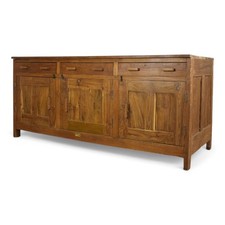 Large Vintage School Teak